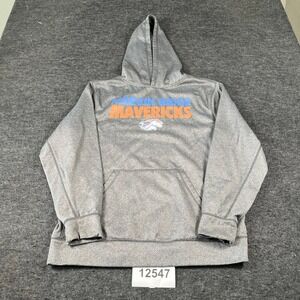 Marvin Ridge Mavericks Hoodie Men Medium Gray BSN Sports NCAA Kangaroo Pockets